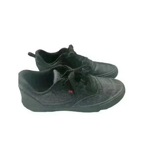 Levis Men's Sneakers Low-Top Shoes Black Mono Chrome Sz: 8.5